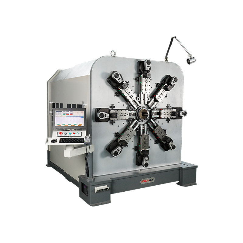 CNC-1280B 12AXES CNC Spring Camless Machine